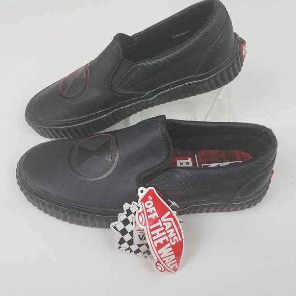 marvel black widow vans